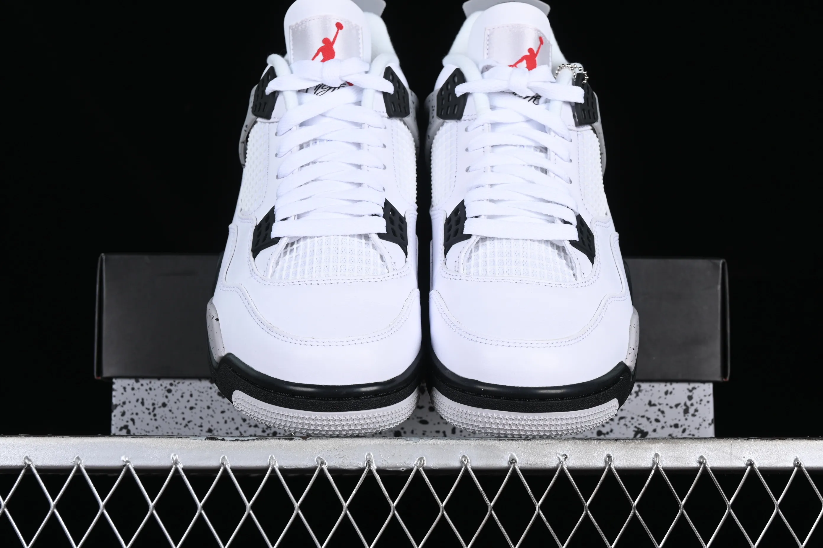 All categories Air Jordan Jordan series basketball shoes Air Jordan 4 GX foreign trade version Air Jordan 4 Retro "White Cement" AJ4 Joe 4 white cement white gray 840606-192